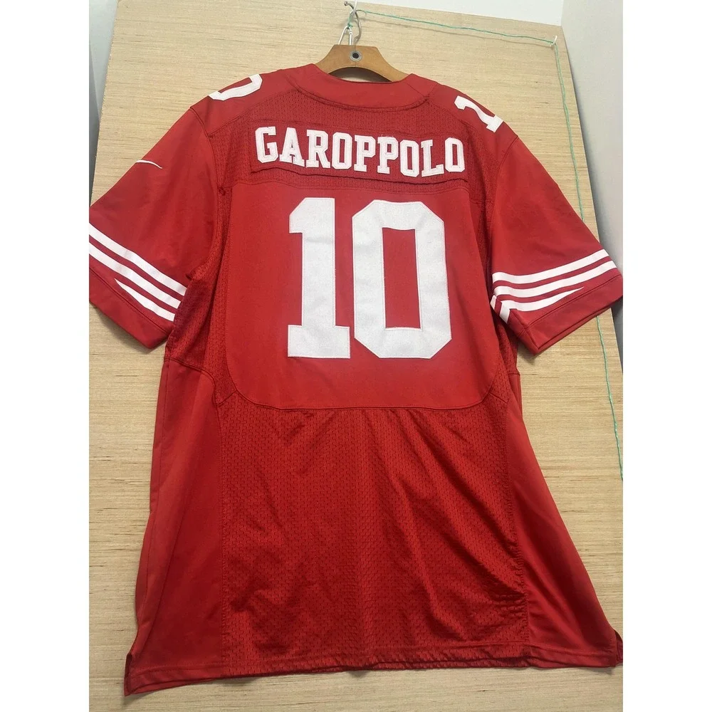 San Francisco 49ers Jersey Mens XL Red NFL Football Garoppolo 10 Nike On‎ Field
